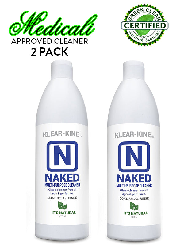 2 PACK ALL NATURAL PIPE CLEANER - "NAKED" 20oz